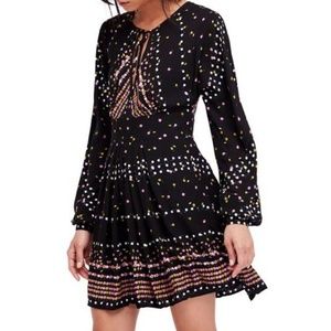Free People Coryn Minidress in Black